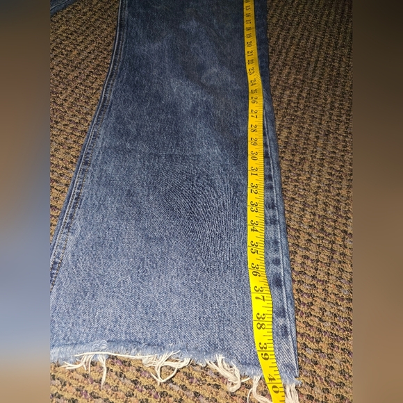 Princess Polly Blue Relaxed Jeans with Lived-In Look - Picture 10 of 13